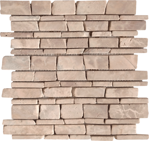Picture of Bati Orient - Opus Mosaic Baguette Stone Random Capuccino Mix