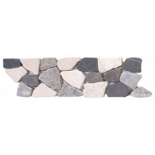 Picture of Bati Orient - Opus Mosaic Matte Border White/Grey/Black