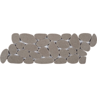 Picture of Bati Orient - Pebbles Reconstituted Sliced Border Light Grey