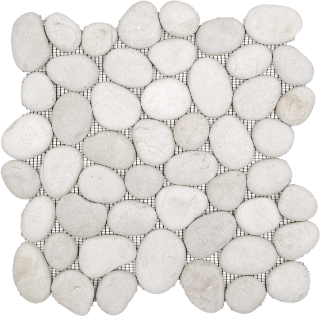 Picture of Bati Orient - Pebbles Rectified Matte White