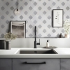 Picture of Bati Orient - Marble Star and Square White Grey Mix