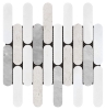 Picture of Bati Orient - Marble Elongated Round White Grey Beige