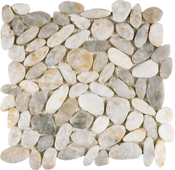 Picture of Bati Orient - Pebbles Sliced Polished Grey