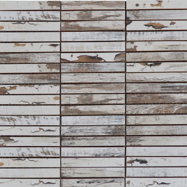 Picture of Bati Orient - Wood Look Rectangles Mix Grey