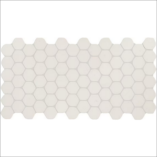 Picture of Daltile - Keystones Organic Hexagon Arctic White