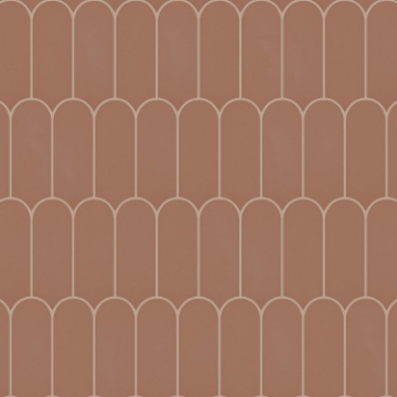 Picture of Shaw Floors - Tetra Elong Fan Terracotta