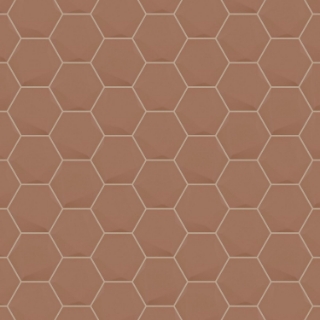 Picture of Shaw Floors - Tetra 3D Hex Terracotta