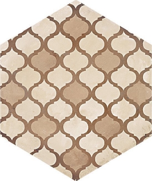 Picture of Marca Corona - Terra Hexagon Deco Coloniale C