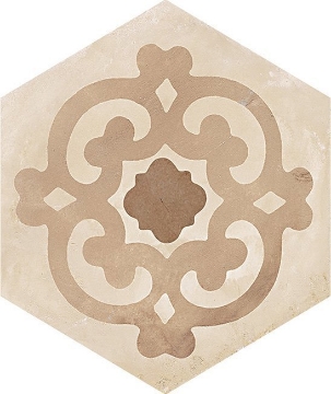 Picture of Marca Corona - Terra Hexagon Deco Fiore C
