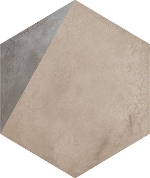 Picture of Marca Corona - Terra Hexagon Deco Porzione F