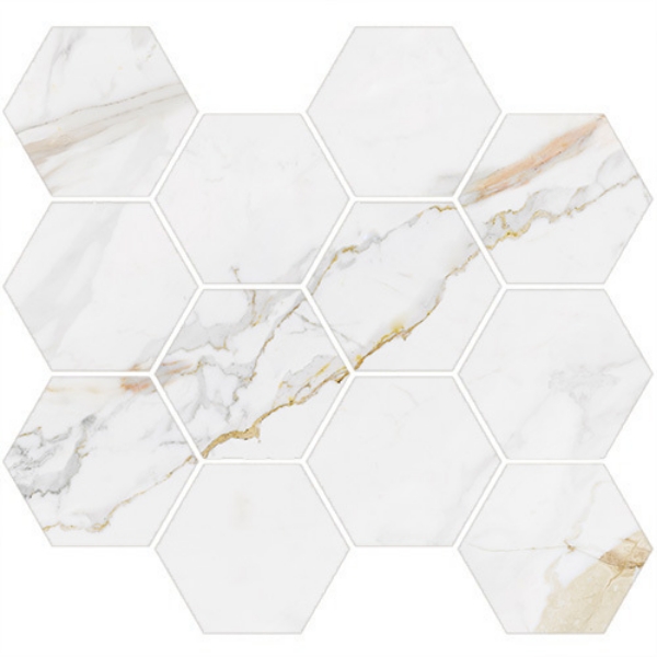 Picture of Ecoceramic - Marshall Mosaic Hexagon Gold