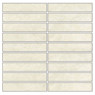 Picture of Ecoceramic - Babilon Mosaic 1 x 6 Bone