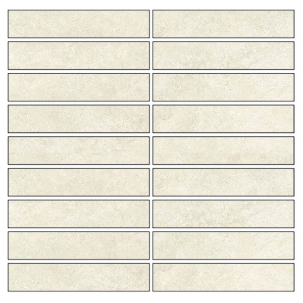 Picture of Ecoceramic - Babilon Mosaic 1 x 6 Bone