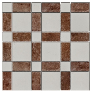 Picture of Bati Orient - Concrete Square Mix Red White