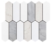 Picture of Bati Orient - Marble Picket White Grey Beige