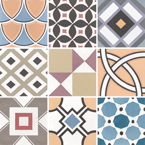 Picture of Equipe - Caprice Deco Patchwork Colours