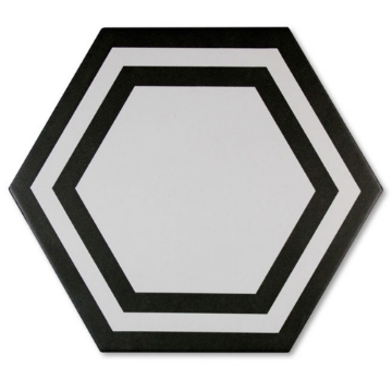 Picture of Adex USA - Floor Hexagon Deco Black