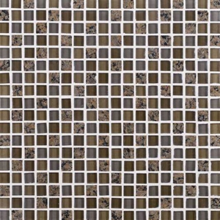 Picture of Daltile - Granite Radiance Mosaic Tropical Brown Blend