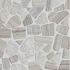 Picture of Daltile - Stone Decorative Pebble Mosaics Chenille White Polished