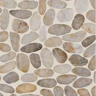 Picture of Daltile - Stone Decorative Pebble Mosaics Creamy Sand