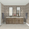 Picture of Daltile - Stone Decorative Pebble Mosaics Creamy Sand