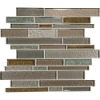 Picture of Daltile - Crystal Shores Random Linear Mosaic Sapphire Lagoon
