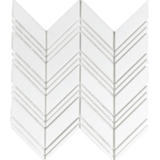 Picture of Tesoro - Metropolitan Stone Chevron Mosaic Thassos