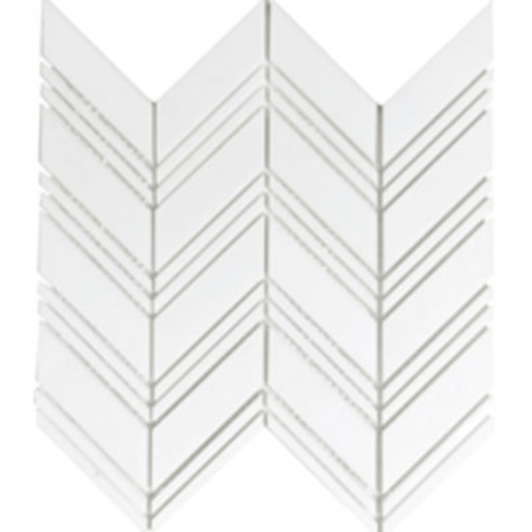 Picture of Tesoro - Metropolitan Stone Chevron Mosaic Thassos