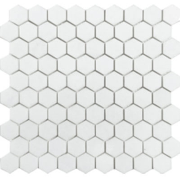 Picture of Tesoro - Metropolitan Stone Hexagon Mosaic Thassos