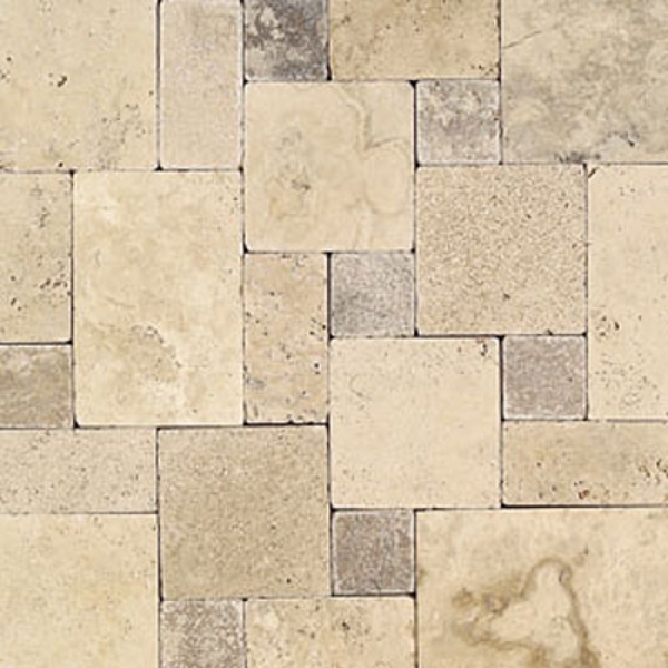 Picture of Daltile - Travertine Paredon Pattern Large Format Peruvian Cream Blend