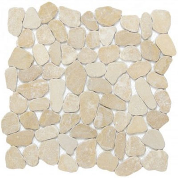 Picture of Emser Tile - Cultura Onyx Pebble Mosaic Beige