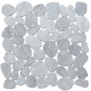 Picture of Emser Tile - Cultura Marble Pebble Mosaic Silver