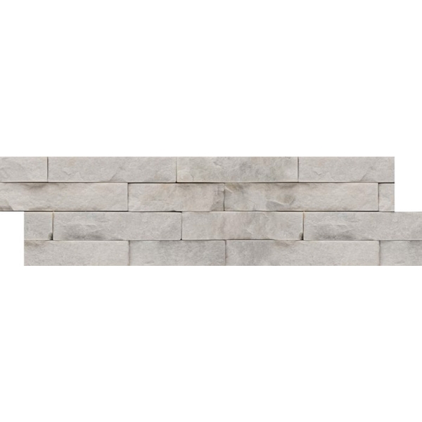 Picture of Emser Tile - Slate, Quartzite and Sandstone Stacked White Quartzite