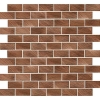 Picture of Daltile - Structure 3D Brick Joint Mosaic Copper