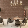 Picture of Daltile - Structure 3D Brick Joint Mosaic Copper