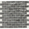 Picture of Daltile - Structure 3D Brick Joint Mosaic Gunmetal