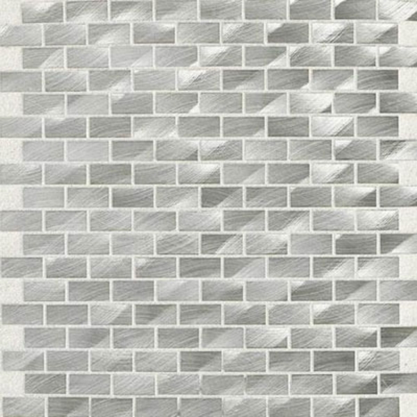 Picture of Daltile - Structure 1/2 x 1 Brick Joint Mosaic Steel