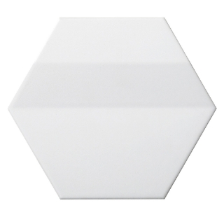 Picture of Emser Tile - Code Hexagon White Hex 3D