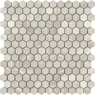 Picture of Emser Tile - Metro Hexagon Mix 1 x 1 Cream