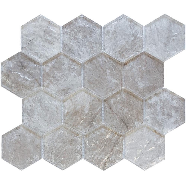 Picture of Tesoro - Revere Hexagon Mosaic Natural