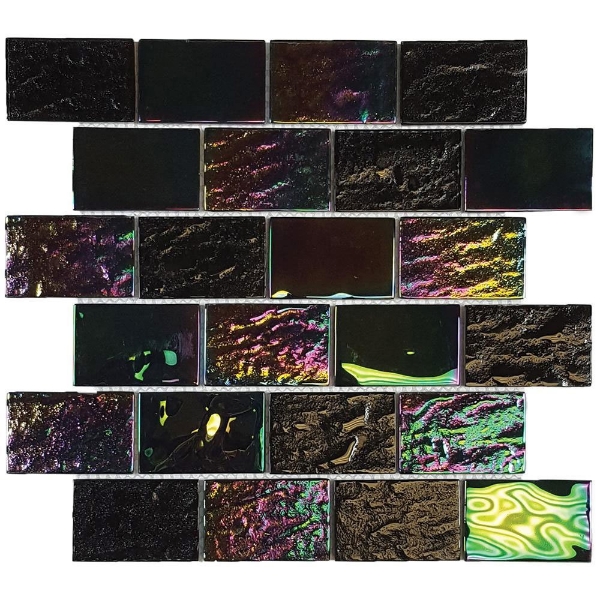 Picture of Tesoro - Nautical 2 x 3 Mosaic Laguna Black