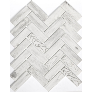 Picture of Emser Tile - Echo Herringbone White