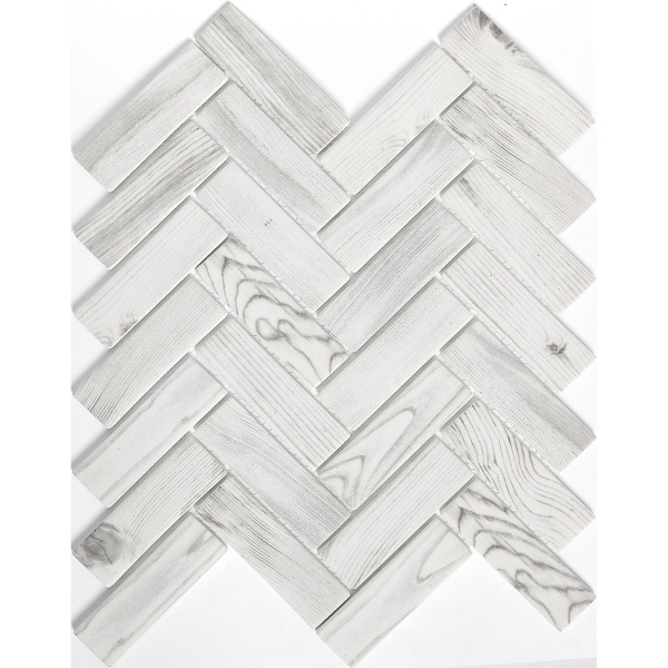 Picture of Emser Tile - Echo Herringbone White