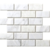 Picture of Emser Tile - Marble Beveled Mosaic Winter Frost Polished