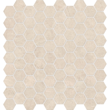 Picture of Tesoro - Mayfair Hexagon Polished Allure Ivory