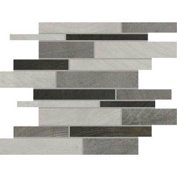 Picture of Daltile - Ironcraft Random Mosaic Grey Black Blend