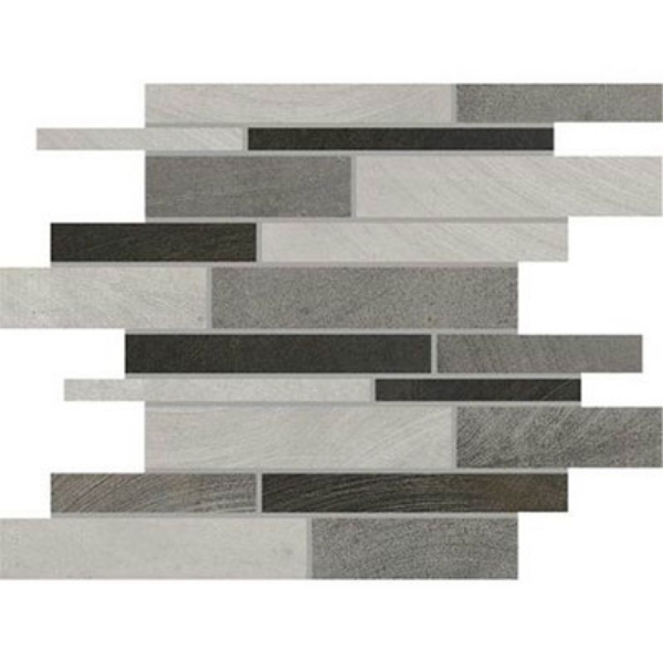 Picture of Daltile - Ironcraft Random Mosaic Grey Black Blend