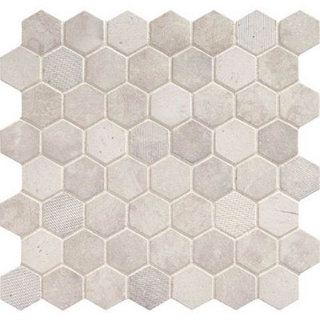 Picture of Daltile - Vintage Hex Wisdom White