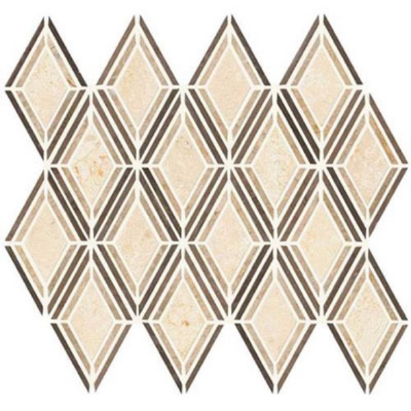 Picture of Daltile - Stone Decorative Accents Argyle Mosaic Blend Beige