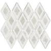 Picture of Daltile - Stone Decorative Accents Argyle Mosaic Blend White